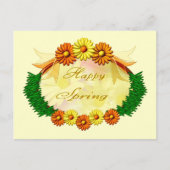 Happy Spring Briefkaart (Voorkant)