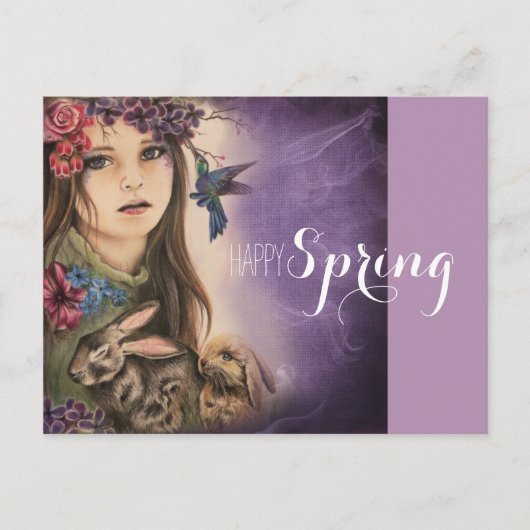 Happy Spring Briefkaart (Voorkant)