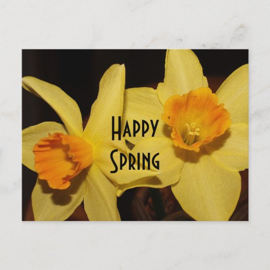 Happy Spring Briefkaart (Voorkant)