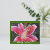 Happy Spring!!Briefkaart Briefkaart (Staand voorkant)