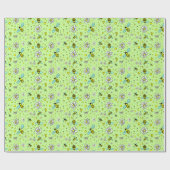 happy spring cadeaupapier (Vlak)