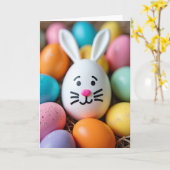 Happy Spring Egg Friend Card Kaart (Gele Bloem)