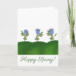 Happy Spring Feestdagen Kaart