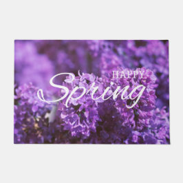 HAPPY SPRING FLORAL DEURMAT
