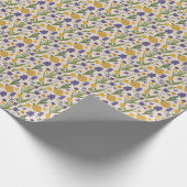 Happy Spring Flowers Cadeaupapier (Hoek)