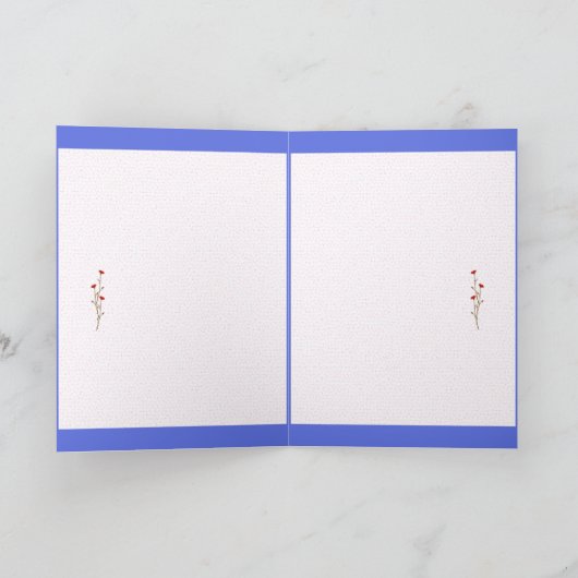 Happy Spring Flowers Kaart (Binnen)