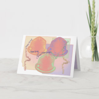 Happy Spring Greeting Card Feestdagen Kaart