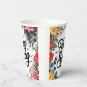 Happy Spring Papieren Bekers (Rechts)