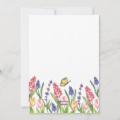Happy Spring Photo Paaskaart Feestdagenkaart (Achterkant)