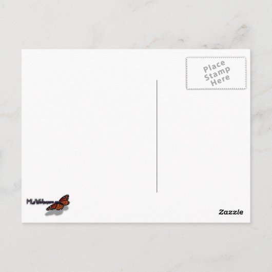 Happy Spring Pink Briefkaart bloesems (Achterkant)