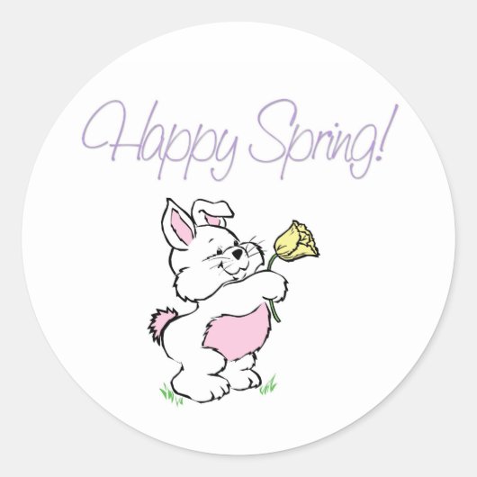 Happy Spring Stickers (Voorkant)