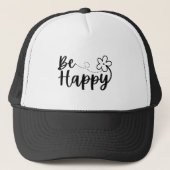 Happy Spring Summer Trucker Hat Trucker Pet (Voorkant)