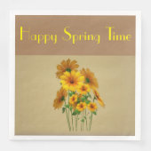 Happy Spring Time Napkins Servet (Voorkant)