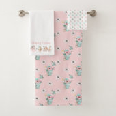Happy Spring Towel Set Bad Handdoek (Insitu)