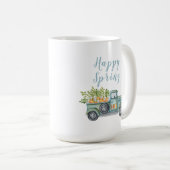 Happy Spring  Truck Coffee Mok (Voorkant rechts)