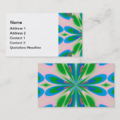 Happy Spring Visitekaartje (Voorkant / Achterkant)