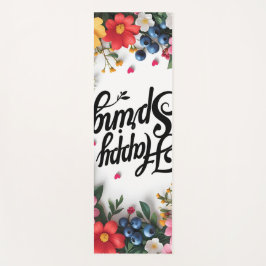 Happy Spring Yogamat