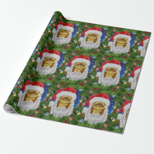 HAPPY SQUATCHMAS CADEAUPAPIER (Uitgerold)