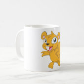 Happy Squirrel Cartoon Koffiemok (Voorkant links)