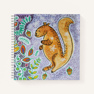 Happy Squirrel Sketchpad Notitieboek