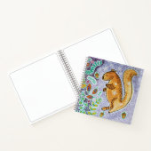 Happy Squirrel Sketchpad Notitieboek (Binnen)