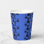 Happy St Andrew Day Haggis Bagpipe Nessie Papieren Bekers (Links)