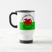Happy St Davids Day in Celtic Style Reisbeker (Links)