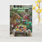 Happy St David's Day Kaart (Gele Bloem)