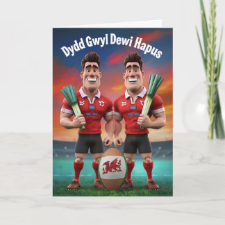 Happy St David's Day Kaart