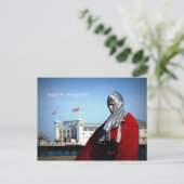 Happy St. George's Day Briefkaart (Staand voorkant)