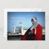 Happy St. George's Day Briefkaart (Voorkant / Achterkant)