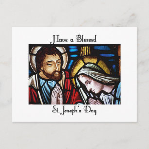 Happy St. Joseph's Day Briefkaart