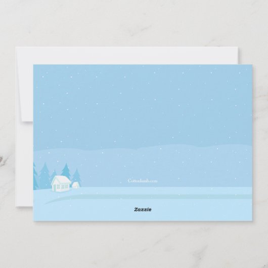 Happy St. Nicholas Day Wenskaart Feestdagenkaart (Achterkant)