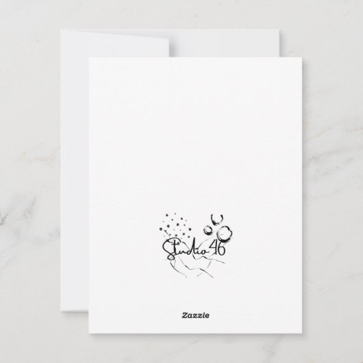 Happy St. Paddy's Day Leprechaun Feestdagenkaart (Achterkant)