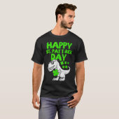 Happy St Pat Rex Day Dino Saurus St Patricks Day B T-shirt (Voorkant volledig)