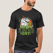 Happy St Pat-Rex Day Dinosaur St Patrick Dinosaur T-shirt (Voorkant)
