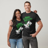 Happy St. Pat Rex Day Dinosaur St. Patrick's Day B T-shirt (Unisex)