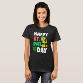 Happy St Pat Rex Day T-shirt (Voorkant volledig)