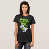 Happy St Pat Rex Dinosaur Saint Patrick S Day for T-shirt (Voorkant volledig)