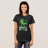 Happy St Pat Rex Dinosaur Saint Patrick S Day for T-shirt (Voorkant volledig)