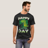 Happy St Pat Rex St Patrick's Day Cute Dinosaur Ki T-shirt (Voorkant volledig)
