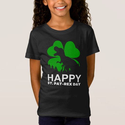 Happy St Pat Rex T-shirt (Voorkant)