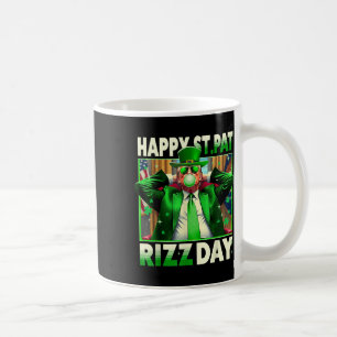 Happy St Pat Rizz Day Trump Funny St. Patrick's Koffiemok