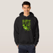 Happy St Pat Trex Day Dino St Patricks Day Dinosau Hoodie (Voorkant volledig)