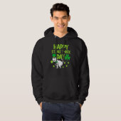 Happy St Pat Trex Day Dino St Patricks Day Kinder  Hoodie (Voorkant volledig)