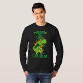Happy St Pat Trex Day Dino St Patricks Day Toddle T-shirt (Voorkant volledig)