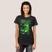 Happy St Pat Trex Day Dino St Patricks Day Toddler T-shirt (Voorkant volledig)