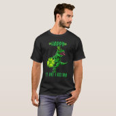 Happy St Pat Trex Day Dino Toddler Boys St Patrick T-shirt (Voorkant volledig)