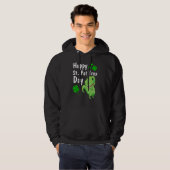 Happy St Pat Trex Day Dinosaur St Patrick' 1 Hoodie (Voorkant volledig)