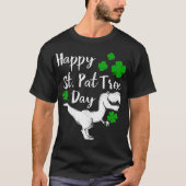 Happy St Pat Trex Day Dinosaur St Patricks Day T-shirt (Voorkant)